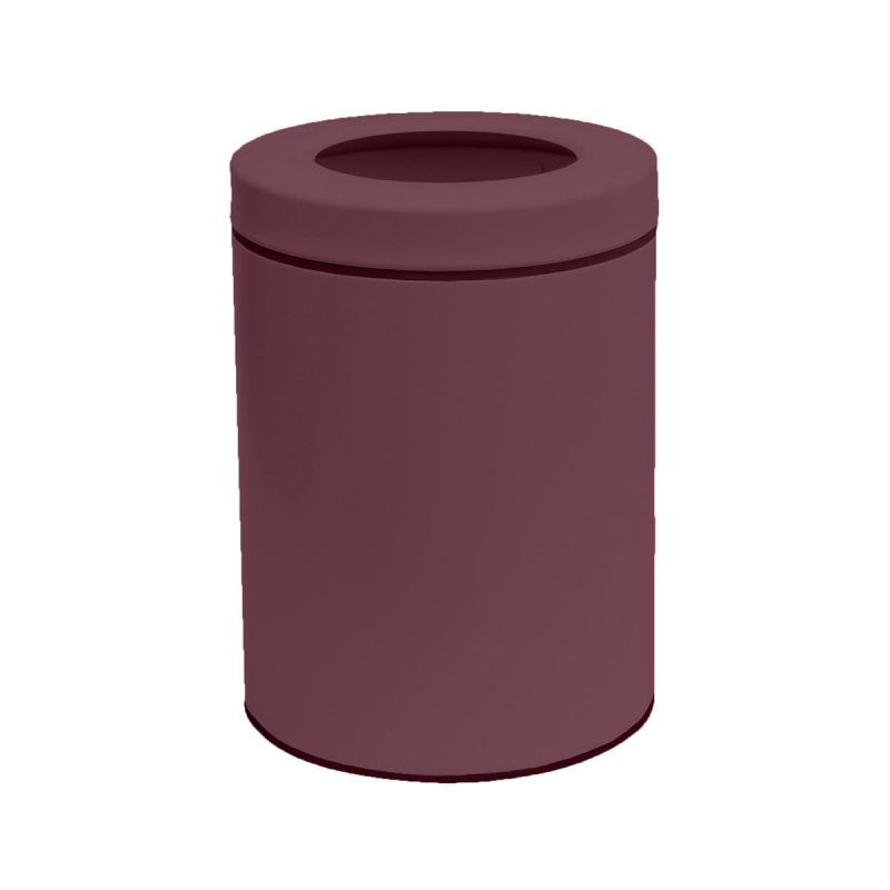 Καλάθι Απορριμμάτων (Φ21x28) Pam & Co 5lt 2128 Bordeaux Matt