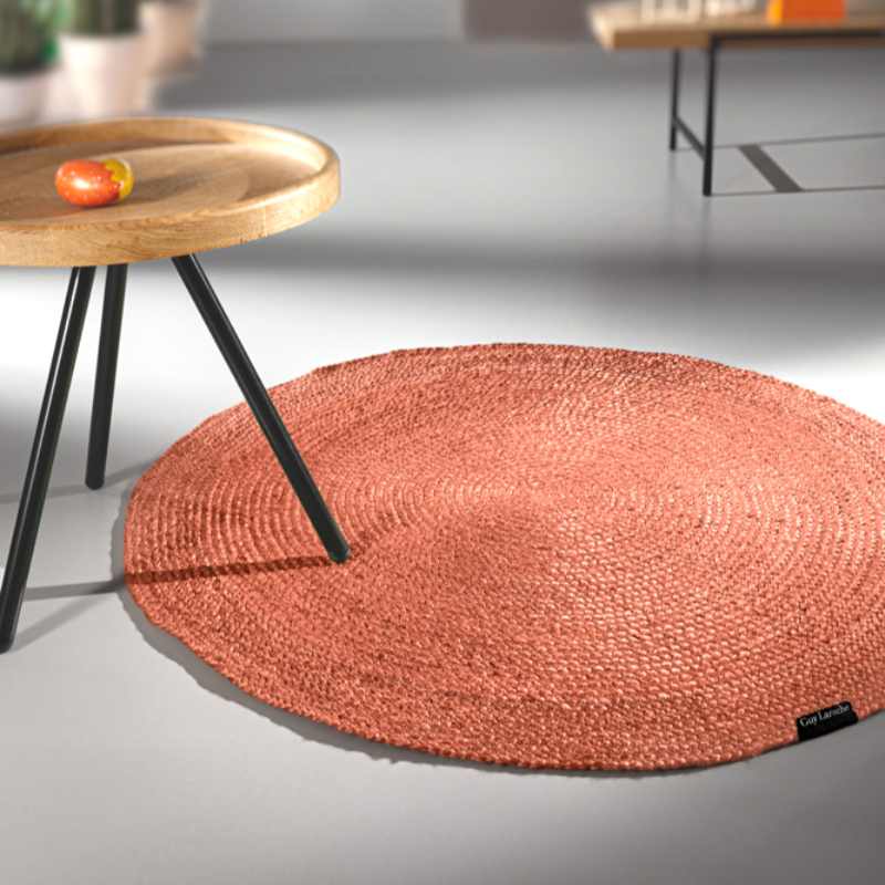 Στρογγυλό Χαλί Καλοκαιρινό (Φ150) Guy Laroche Native Coral