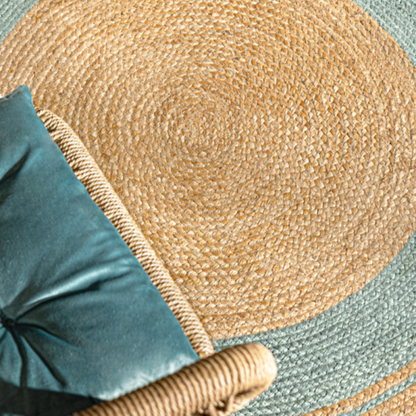 Στρογγυλό Χαλί Καλοκαιρινό (Φ150) Guy Laroche Grande Aqua