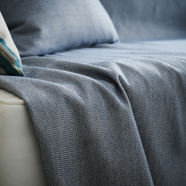 Ριχτάρι Καναπέ Τετραθέσιου (180x350) Ravelia Onda Blue