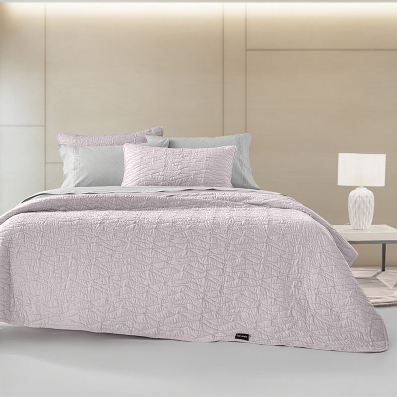 Κουβερλί King Size (250x240) + Διακοσμητική Μαξιλαροθήκη Guy Laroche Shadow Sepia