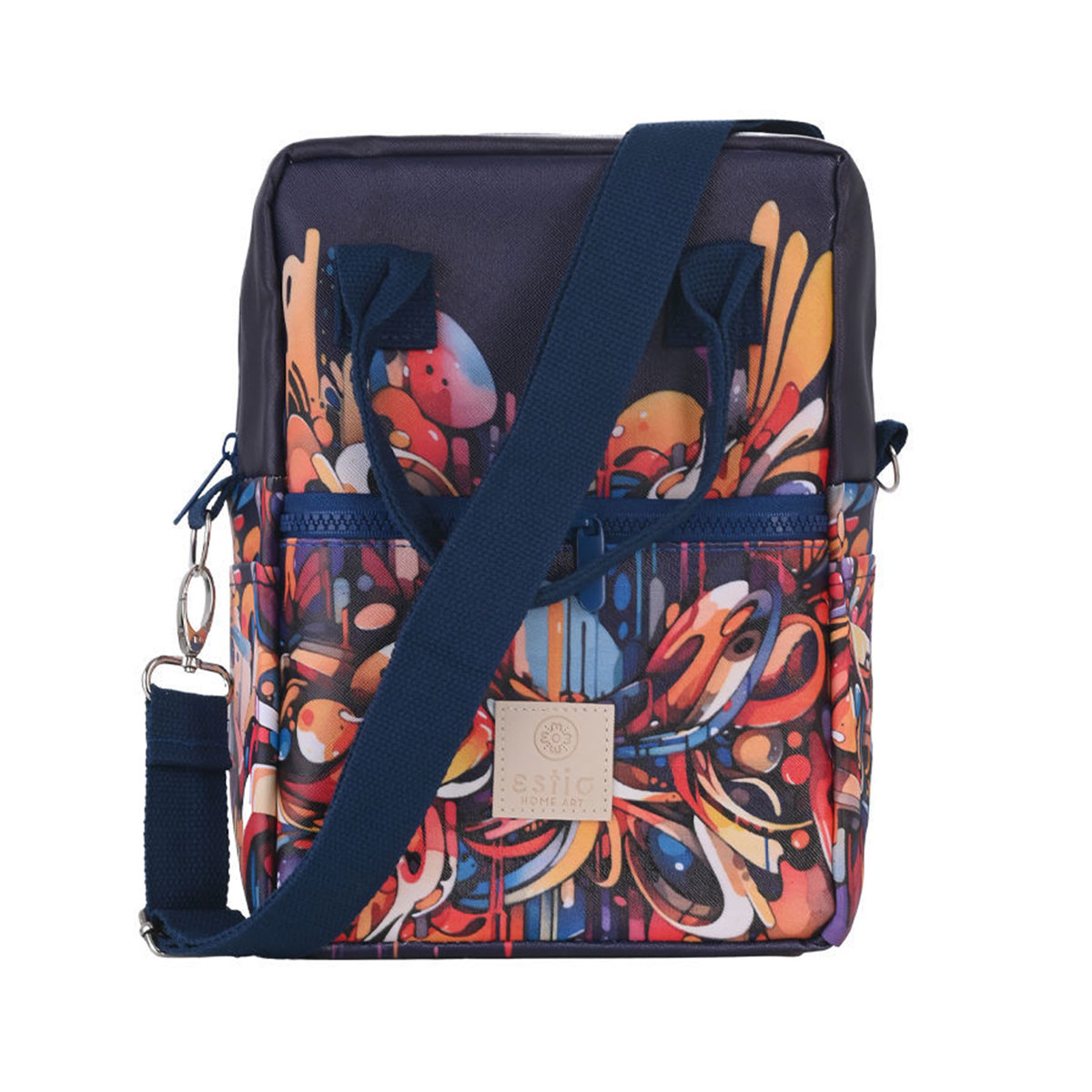 Ισοθερμική Τσάντα Φαγητού 7Lt Estia Save The Aegean Vibrant Vortex 01-22419 Home Οργάνωση & Αποθήκευση Τσάντες Spitishop
