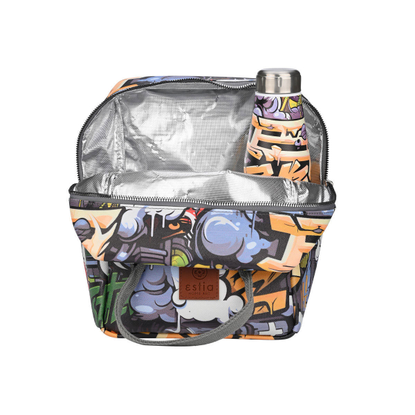 Ισοθερμική Τσάντα Φαγητού 7lt Estia Save The Aegean Graffiti Rhythm 01-22402