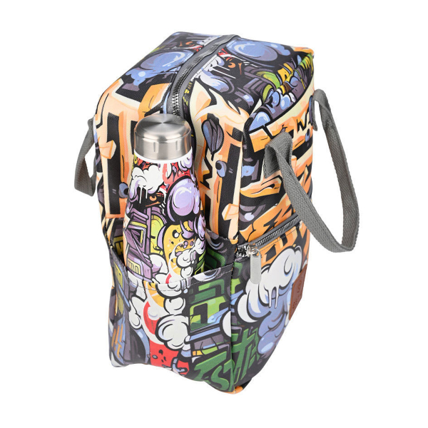 Ισοθερμική Τσάντα Φαγητού 7lt Estia Save The Aegean Graffiti Rhythm 01-22402