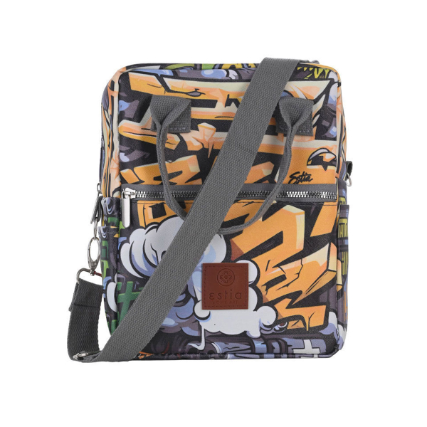 Ισοθερμική Τσάντα Φαγητού 7lt Estia Save The Aegean Graffiti Rhythm 01-22402