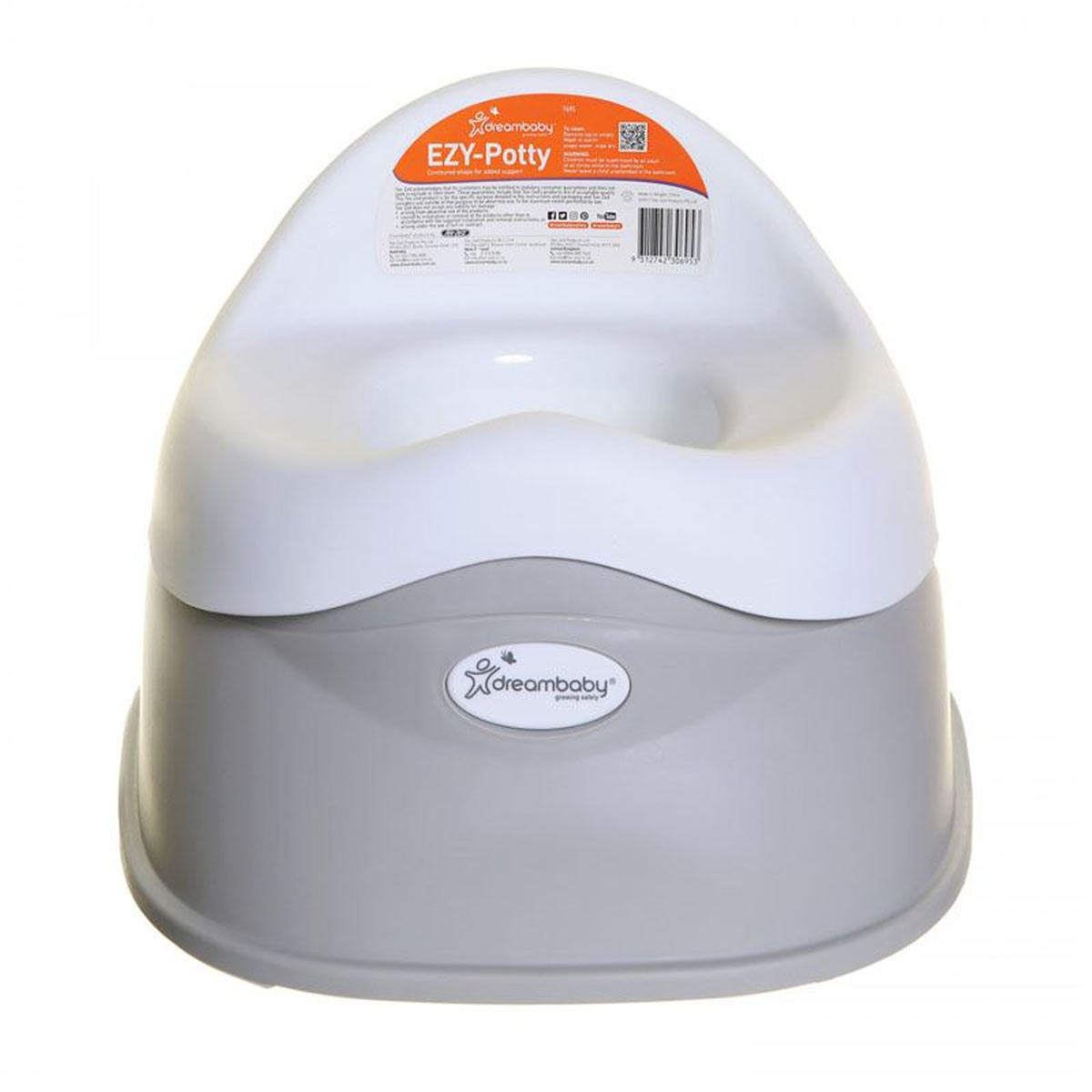 Γιογιό Dreambaby Ezy Grey - White Br78013 Home Βρεφικά Φροντίδα & Περιποίηση Μωρού Γιο Καθίσματα Λεκάνης Spitishop