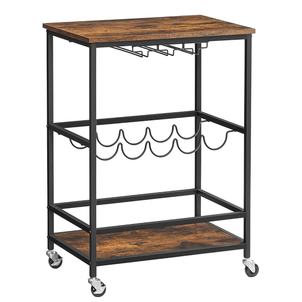 Επιδαπέδια Κάβα Ποτών Για 5 Μπουκάλια (60x40x75) Vasagle LRC087B01