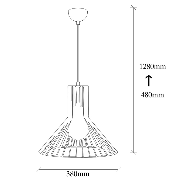 Φωτιστικό Οροφής Μονόφωτο A-G Fellini 527ABY1761 Black