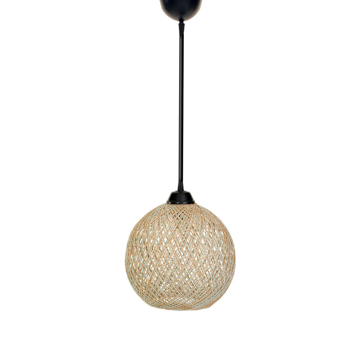 Φωτιστικό Οροφής Μονόφωτο A-G 390Flh1565 Black Brown Home Φωτιστικά Spitishop