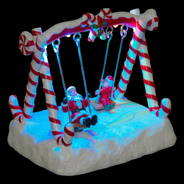 Χριστουγεννιάτικο Διακοσμητικό Με Led & Κίνηση (16x12.5x16) F-R 199709