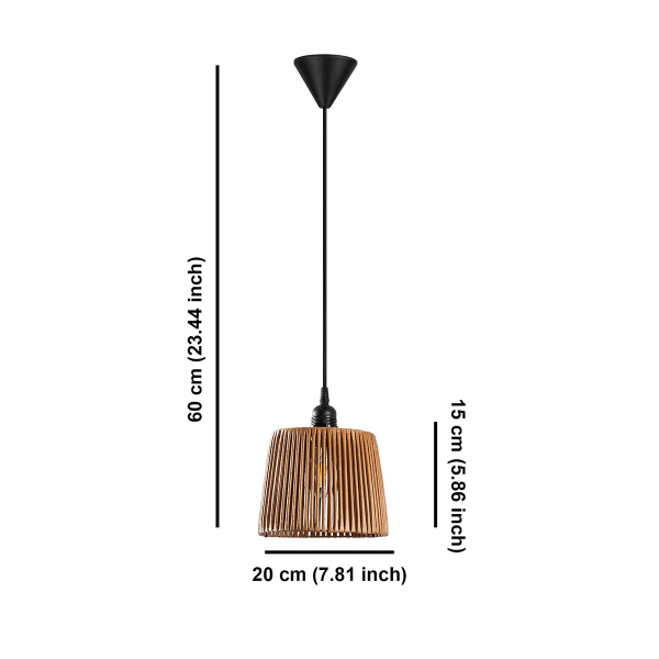 Φωτιστικό Οροφής Μονόφωτο A-G 390FLH2175 Camel