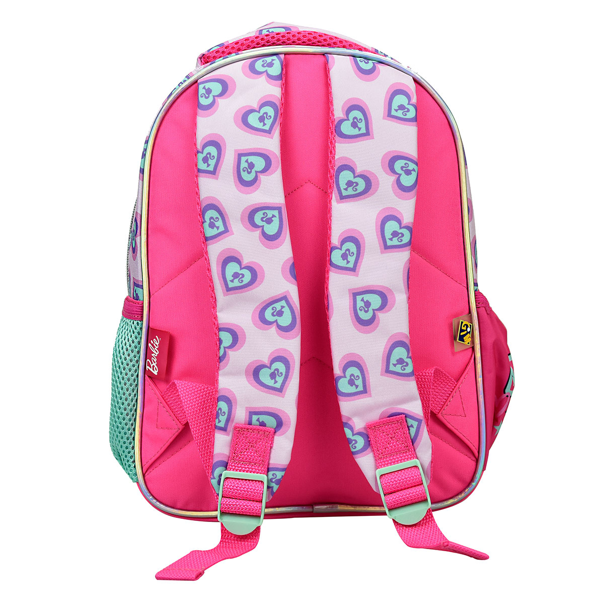 Σχολική Τσάντα Νηπιαγωγείου (25X15X30) Gim Barbie Holographic Home Παιδικά Παιδικές Τσάντες Spitishop