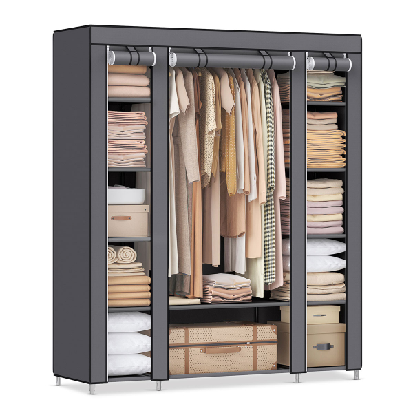 Υφασμάτινη Ντουλάπα (150x45x175) Songmics LSF03G