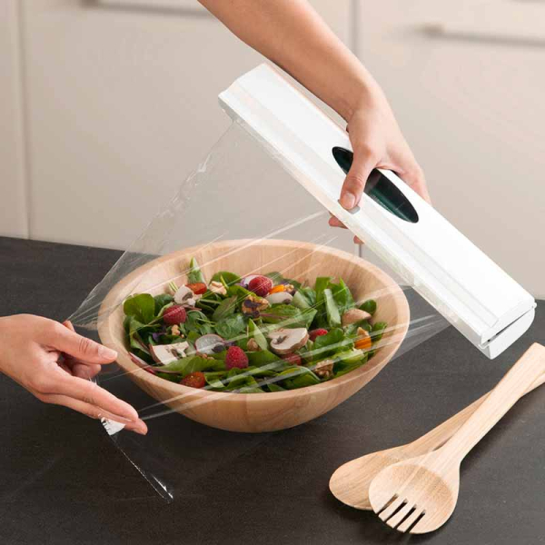 Θήκη-Κόπτης Αλουμινόχαρτου/Μεμβράνης Wenko 1-Click White 8667410