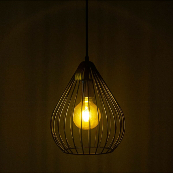 Φωτιστικό Οροφής Μονόφωτο A-G 390FLH1584 Black