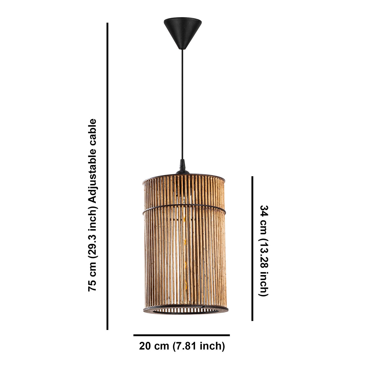 Φωτιστικό Οροφής Μονόφωτο A-G Cage 390Flh2185 Antique Home Φωτιστικά Spitishop
