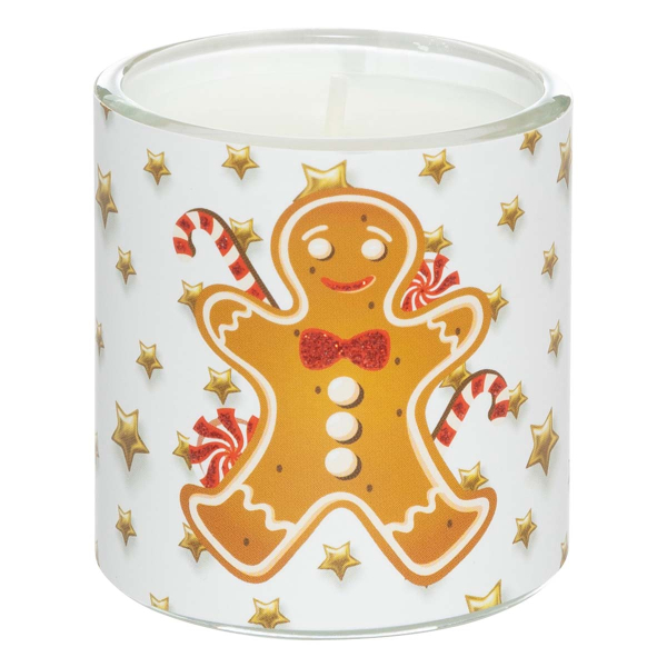Χριστουγεννιάτικα Αρωματικά Κεριά 45gr (Σετ 3τμχ) A-S Gingerbread 199128
