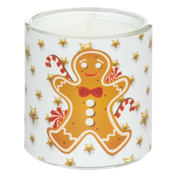Χριστουγεννιάτικα Αρωματικά Κεριά 40gr (Σετ 6τμχ) A-S Gingerbread 199129