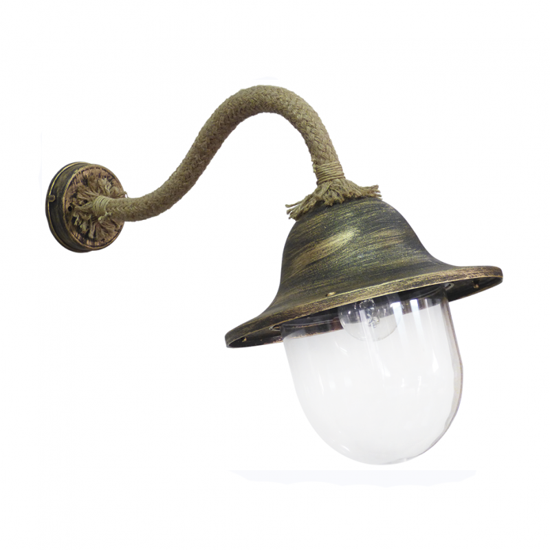 Heronia Απλίκα Τοίχου Heronia Hector 800 31-0922 Bronze