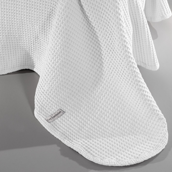 Κουβέρτα Πικέ Μονή (160x240) Guy Laroche Eternity Snow White