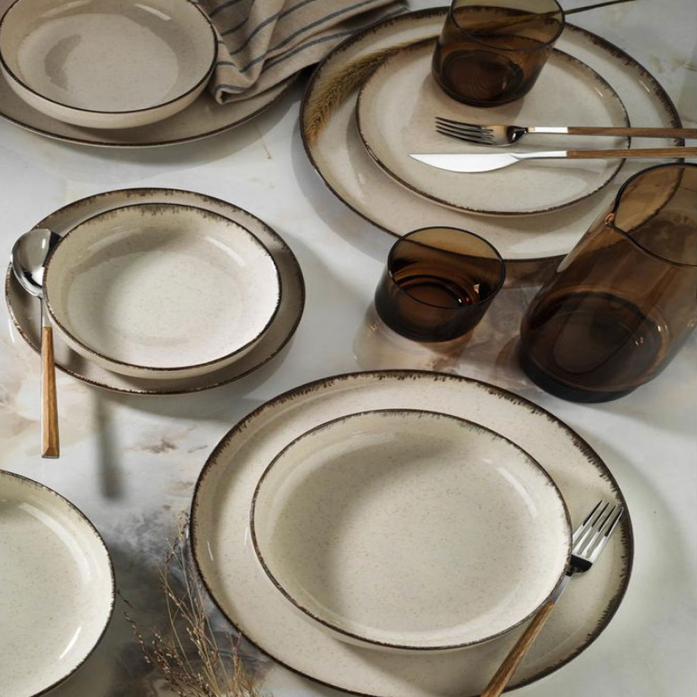 Πιατέλα Σερβιρίσματος Ορθογώνια (30x22) Kutahya Porselen Tan-P02 Cinnamon φωτογραφία