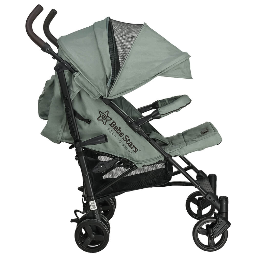 Καρότσι Μπαστούνι (6-36 Μηνών) Bebe Stars Buggy Adam Fresh Mint 186-174 φωτογραφία