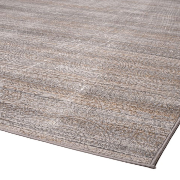 Χαλί (200x250) Βιοκαρπέτ Cresset 6004A Grey/Gold