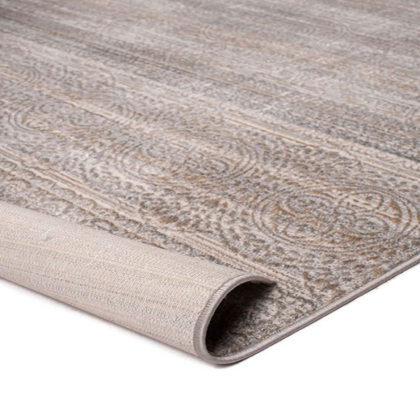 Χαλί (200x250) Βιοκαρπέτ Cresset 6004A Grey/Gold