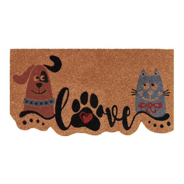 Πατάκι Εισόδου (40x75) Velcoc Shape Cat & Dog