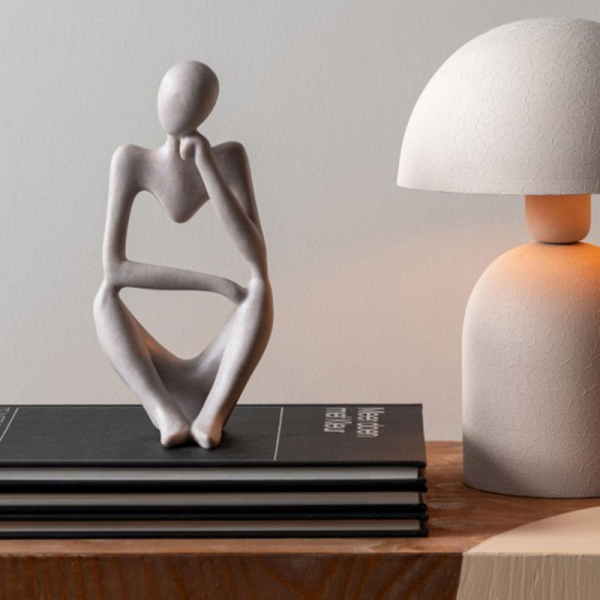 Διακοσμητική Φιγούρα Γυναίκα (9.5x23.5) Present Time By Octopus Wondering L.Grey