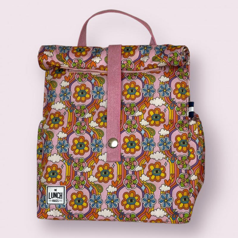 Ισοθερμική Τσάντα Φαγητού 5lt The Lunch Bags Original 2.0 Flowers