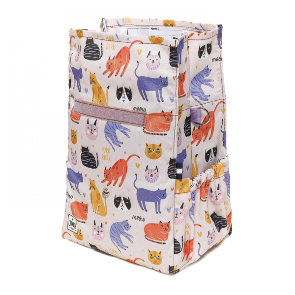 Ισοθερμική Τσάντα Φαγητού 5lt The Lunch Bags Cats