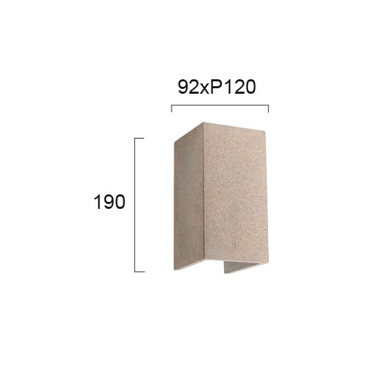 Απλίκα Led Εξωτερικού Χώρου Viokef Patrick Grey 4240900 Home Φωτιστικά - Κήπου Spitishop