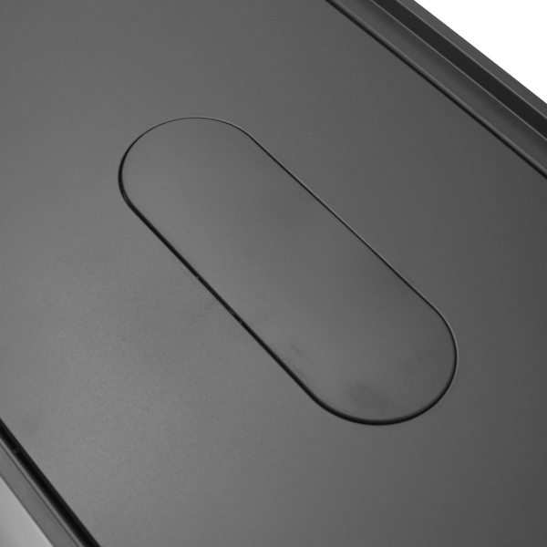 Κάδος Απορριμμάτων Διπλός (57.5x37.3x68.2) Estia 60lt Soft Close Μαύρο 01-20897