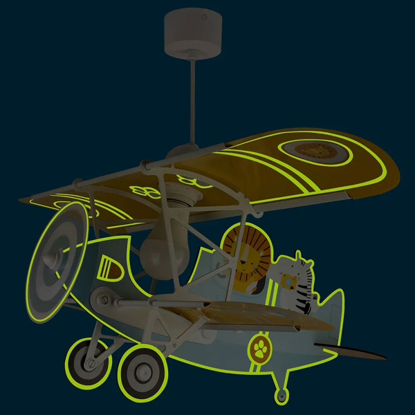 Παιδικό Φωτιστικό Οροφής Μονόφωτο Ango Little Lion 54602