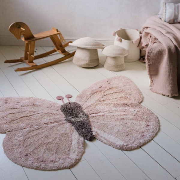 Παιδικό Χαλί All Season (90x120) Lorena Canals Πεταλούδα