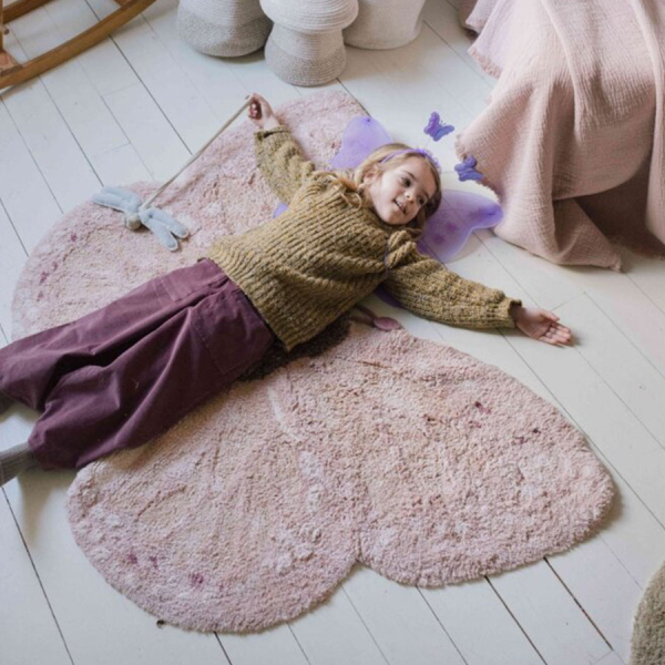 Παιδικό Χαλί All Season (90x120) Lorena Canals Πεταλούδα