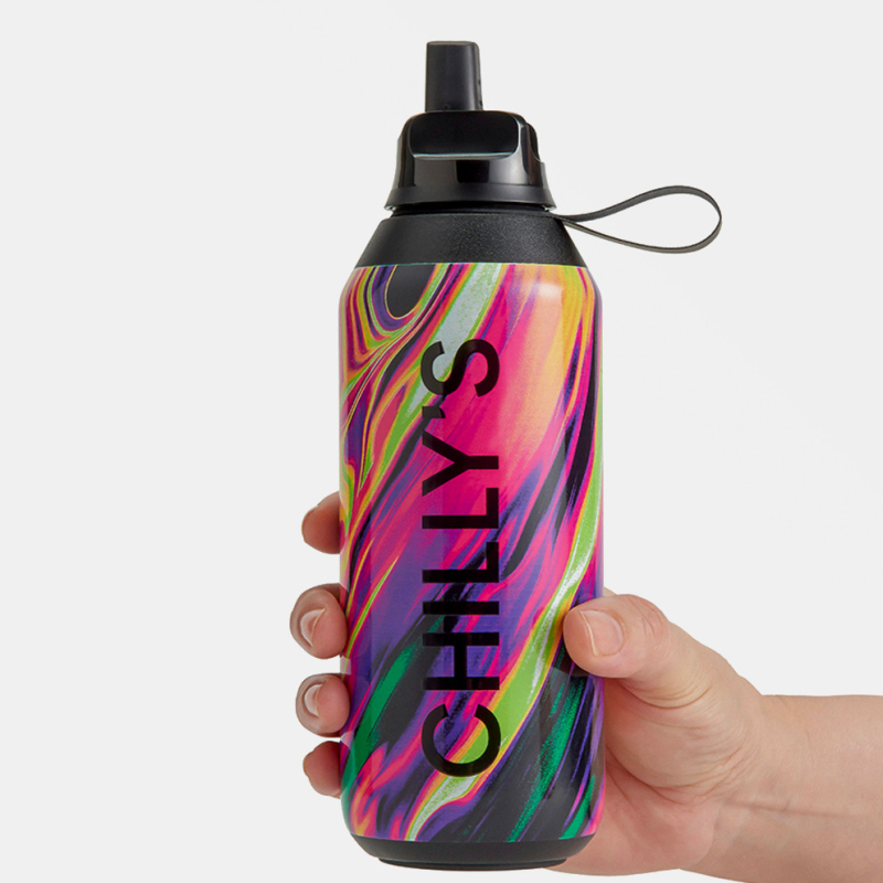 Μπουκάλι Θερμός 500ml Chilly's Series 2 Flip Cosmic Nebula