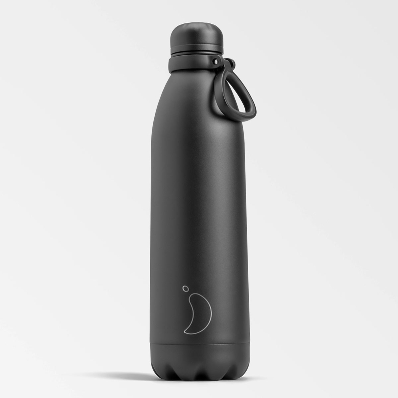 Μπουκάλι Θερμός 1.8lt Chilly's Bottle All Black