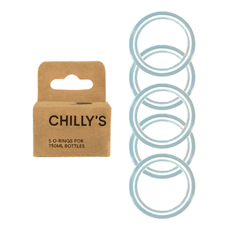 Ανταλλακτικά Λαστιχάκια 5τμχ Για Θερμός Chilly's Bottle 750ml