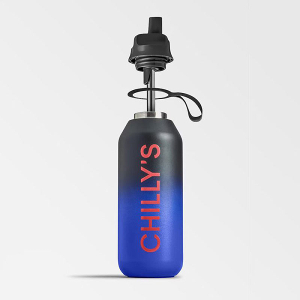 Μπουκάλι Θερμός 500ml Chilly's Series 2 Flip Midnight
