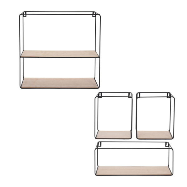 Ράφια Τοίχου (Σετ 4τμχ) K-M HZ2002050