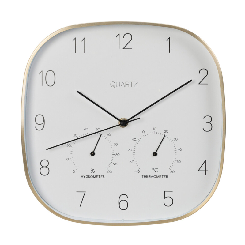 Ρολόι Τοίχου (28.5x4x28.5) K-M 837362240