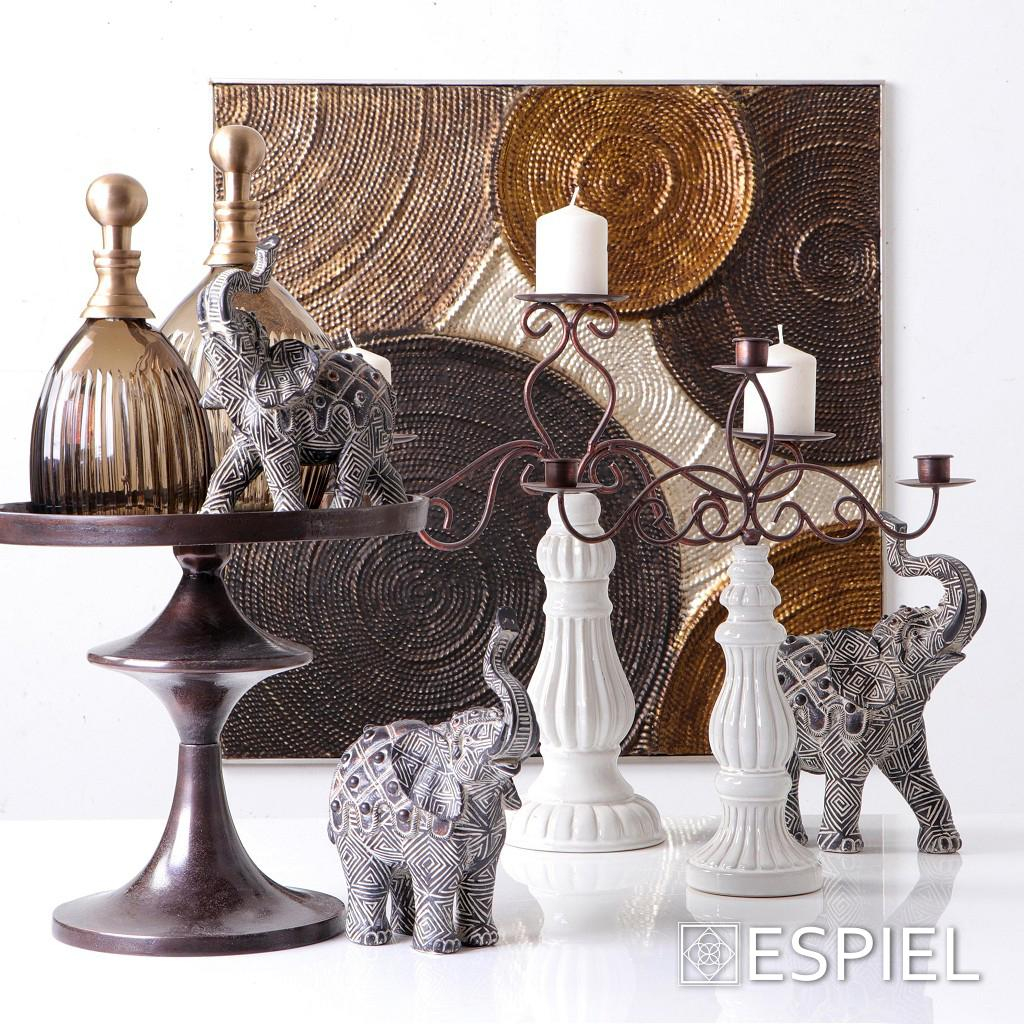 Διακοσμητική Φιγούρα Ελέφαντας Espiel Fig102 Home Διακόσμηση Επιτραπέζια Διακοσμητικά Spitishop