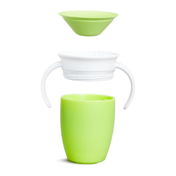 Ποτήρι Εκπαιδευτικό 207ml Munchkin Miracle 360 Green