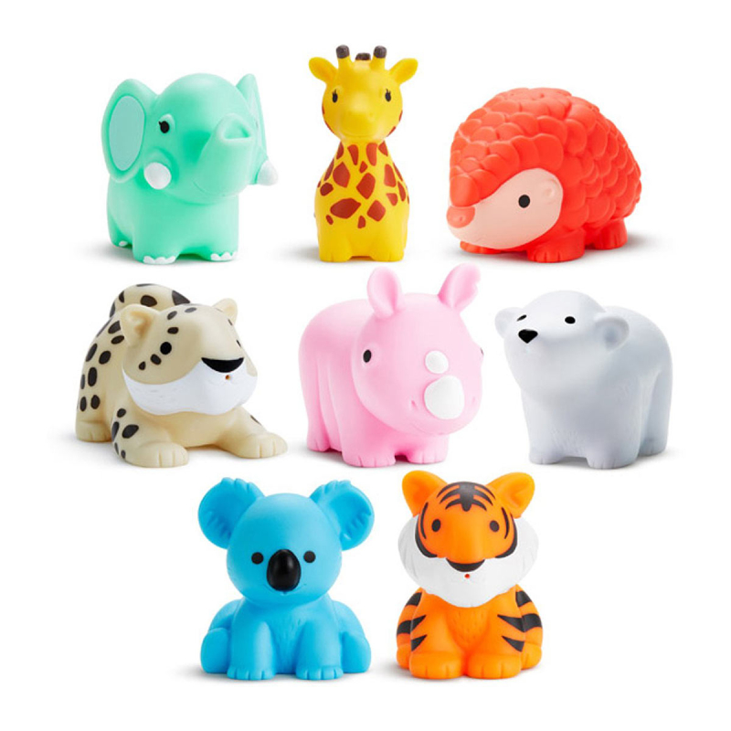 Παιχνίδια Μπάνιου (Σετ 8τμχ) Munchkin Wildlove Squirts