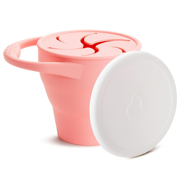Κυπελάκι Για Σνακ Munchkin C'Est Silicone Coral