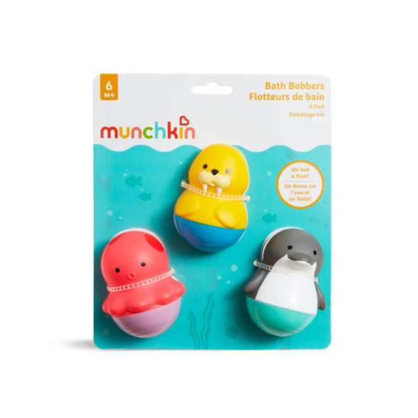 Παιχνίδια Μπάνιου (Σετ 3τμχ) Munchkin Bobbers