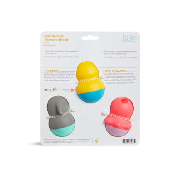 Παιχνίδια Μπάνιου (Σετ 3τμχ) Munchkin Bobbers