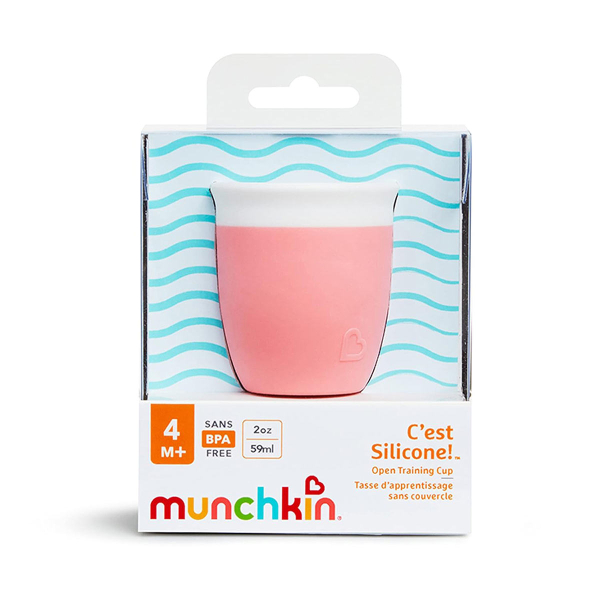 Ποτήρι Εκπαιδευτικό 59ml Munchkin C'Est Silicone Coral
